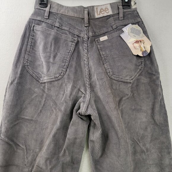 80s Vintage Deadstock Lee Rider II Jr London Loose Fit Cord 11 Med Union Made - Picture 2 of 16